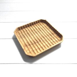 予約商品】我谷盆 胡桃 26×18×2cm ナチュラル | iichi 日々の暮らしを