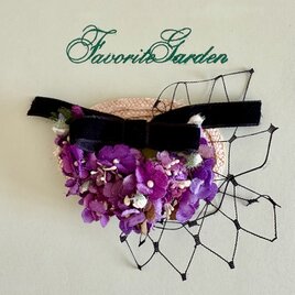 布花のドールのヘッドドレス C-2 | iichi 日々の暮らしを心地よくする