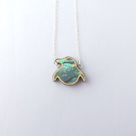 千鳥螺鈿(メキシコ貝) 漆ネックレス（sv) | iichi 日々の暮らしを