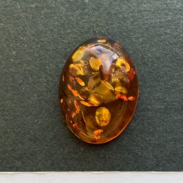 ラブラドライト[637] 35x25mm 46Cts 天然石 / カボション / ルース