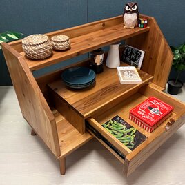 送料無料】 ローテーブル 扇形 90cm 45cm 35cm パイン ナチュラル