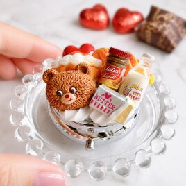 本物みたいなキラキラマスカットゼリーのオブジェ Sサイズ さくらんぼ