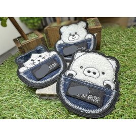 ☆トイプードル☆アップリケ刺しゅう☆ワッペン☆ | iichi 日々の