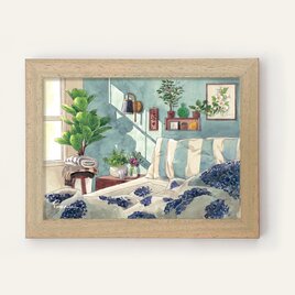 千日紅のデザインペーパー | iichi 日々の暮らしを心地よくする