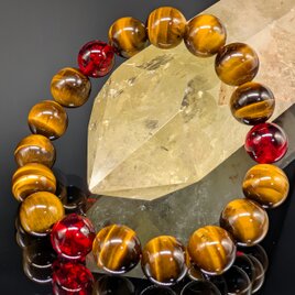 アンバー(琥珀)・12mm【高品質】 ブレスレット | iichi 日々の暮らしを