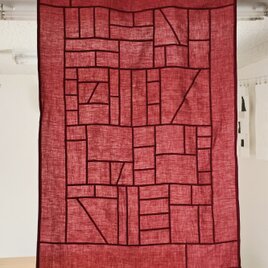 ポジャギ リネン シルク 白 小窓 | iichi 日々の暮らしを心地よくする