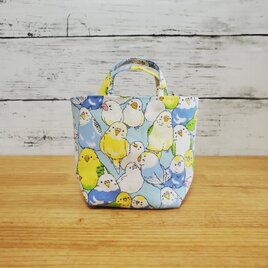 収納袋付きエコバッグ レジ袋型 サブバッグ 北欧フルーツ柄 | iichi