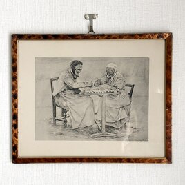 大判テーブルリネン ダマスク織 イニシャル刺繍 ナプキン 白 14CLp1