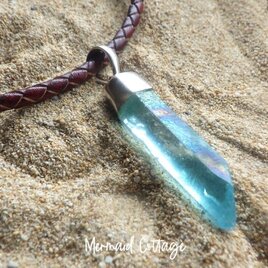 Mermaid Drops】アクアカルセドニーのマーメイドイヤリング | iichi