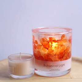 デルフィニウムの青い灯り LEDキャンドル専用ボタニカルホルダー 母の