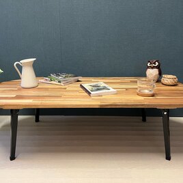 送料無料】 ローテーブル 半月形 かまぼこ 120×90cm パイン ナチュラル