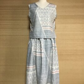大島紬のセットアップ | iichi 日々の暮らしを心地よくする