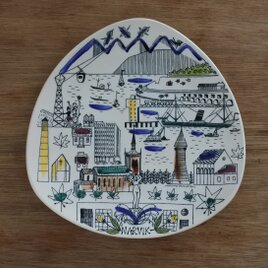 ARABIA/アラビア ヘルヤ・リウッコ・スンドストロム 陶板画「Niitty
