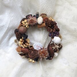 ユーカリポポラスとアナベルのスワッグ | iichi 日々の暮らしを