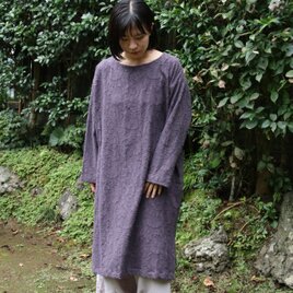 ブラック 麻　リネン　ロングジレ リネンのロングジレ（ブラック） | iichi 日々の暮らしを心地よくする