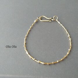 カレンシルバーのシンプルなブレスレット | iichi 日々の暮らしを