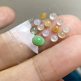 NK60 宝石質 高氷種 果陽緑 ミャンマー産 天然 本翡翠 雫 ネックレス
