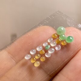 RS13-159 ミャンマー産 A貨 本翡翠 ルース 硬玉 ジェダイト | iichi