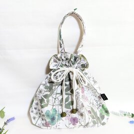 北欧の花 2Way肩掛けトートバッグ | iichi 日々の暮らしを心地よくする