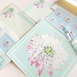 水彩画一筆箋204「さくらんぼ」25枚 | iichi 日々の暮らしを心地よく