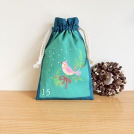 巾着2個セット 巾着2つセット（デコレクションズ・フラワー） | iichi 日々の暮らしを