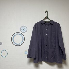 再販】毎日着られる大人服 フレンチスリーブブラウス リバティ