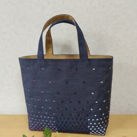 ゴブラン織り、スペイン製、エンジが効いたトート | iichi 日々の