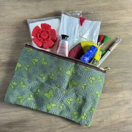 茶蛇柄】畳縁 テトラ型 ペンケース ブラウン ヘビ パイソン | iichi