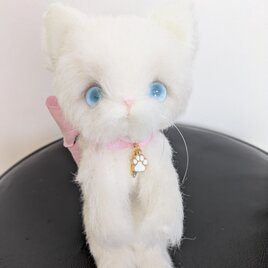 ぬいぐるみ☆着ぐるみ白猫さん☆粘土ドール | iichi 日々の暮らしを