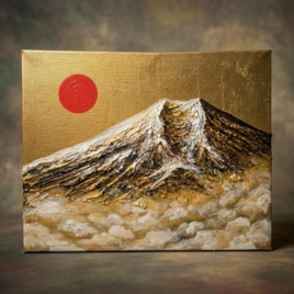 油絵【新緑の渓流】 | iichi 日々の暮らしを心地よくするハンドメイド