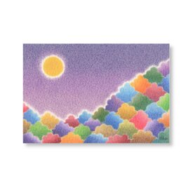 原画 · 色鉛筆画 】今宵の月に祈りを | iichi 日々の暮らしを心地よく