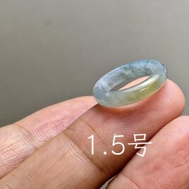 グアテマラ産天然本翡翠 A貨 氷種　青碧色　緑花柄 筒珠 ブレスレット BR7-100 氷種 青緑 青色 6.0mm グアテマラ産 天然 本翡翠 ブレスレット