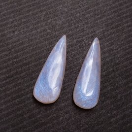 穴あき》ラブラドライト 31x22mm ルース 7 | iichi 日々の暮らしを