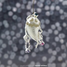 ムーンストーン ブローチ / Face Moonstone Brooch | iichi 日々の