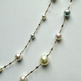 タヒチケシパール ネックレス kd | iichi 日々の暮らしを心地よくする