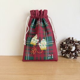 巾着2つセット（デコレクションズ・フラワー） | iichi 日々の暮らしを