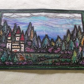 ほぼ日手帳対応 牛革文庫サイズ手帳カバー 刻印＆拭き染め | iichi