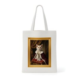 犬（サモエド）のロココ調シャビーピンクアート A3額装インテリア