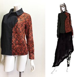 1点もの・原画】アクリル絵の具 絵画#3 キャンバスF3サイズ 約220mm