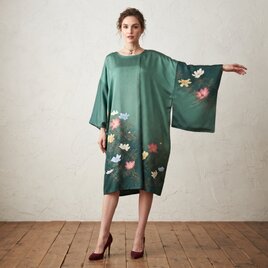 kaya004403 麻布 蚊帳の解き 60×180cm 難あり ☆古布古裂/木綿/筒描き