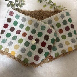 ハンドメイド☆キーケースミナペルホネンflower bed mintパッチワーク