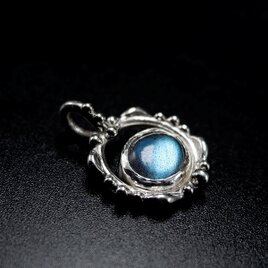 爽やかな色合い～ アクアプレーズのデザインピアス 天然石アクセサリー