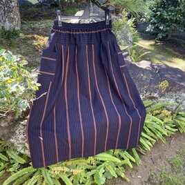着物リメイク 浴衣地のギャザーワンピース | iichi 日々の暮らしを