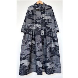 古布のジャンパースカート | iichi 日々の暮らしを心地よくする