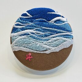 刺繍ブローチ 赤毛の子 | iichi 日々の暮らしを心地よくする