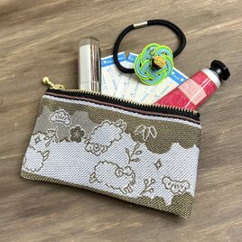 茶蛇柄】畳縁 テトラ型 ペンケース ブラウン ヘビ パイソン | iichi