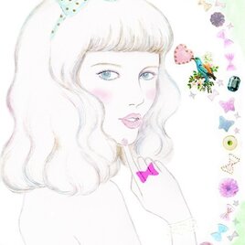 SALE! spring smile（原画）の画像