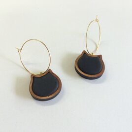 pain de mie 猫 ピアス