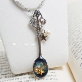 星屑スプーンネックレス