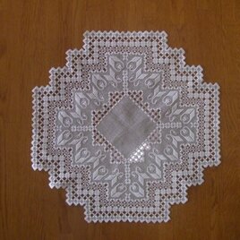 砂色のテーブルセンター